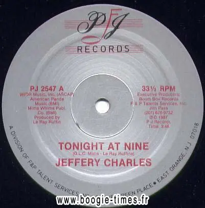 Jeffery Charles - Tonight At Nine
