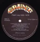 Double LP - Jefferson Airplane - Flight Log (1966 - 1976)