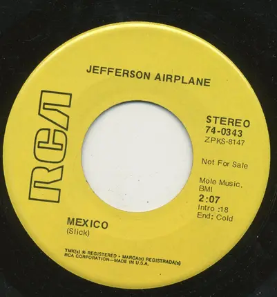 Jefferson Airplane - Mexico