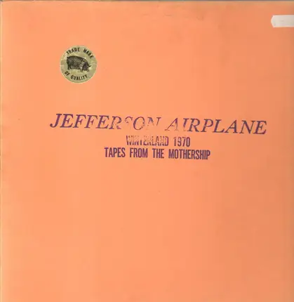 Jefferson Airplane - Winterland 1970 - Tapes From The Mothership