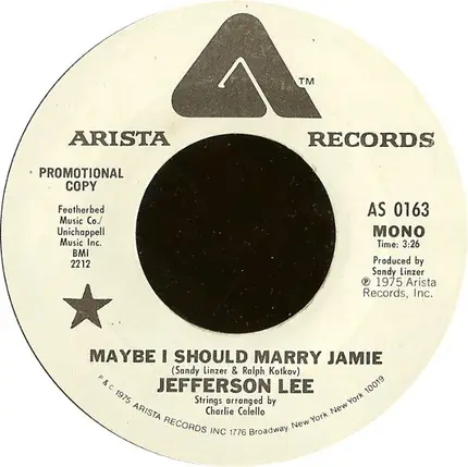Jefferson Lee - Maybe I Should Marry Jamie