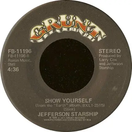 Jefferson Starship - Count On Me