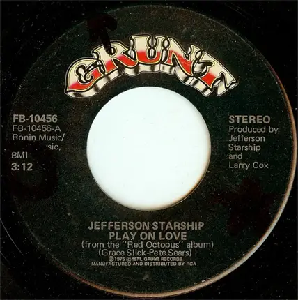 Jefferson Starship - Play On Love