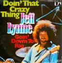 7inch Vinyl Single - Jeff Lynne - Doin' That Crazy Thing / Goin' Down To Rio
