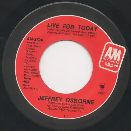 Jeffrey Osborne - Let Me Know