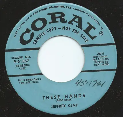 Jeffrey Clay - You'll Be Sorry When Someone Else Is Glad