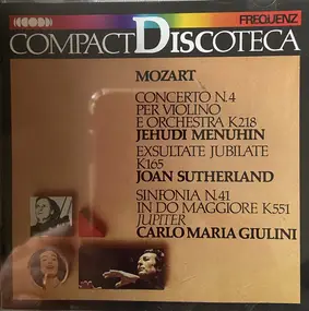 Wolfgang Amadeus Mozart - Concerto per violono e orchestra K218 a.o.