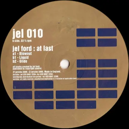 Jel Ford - At Last