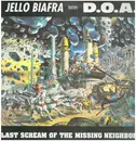 LP - Jello Biafra With D.O.A. - Last Scream Of The Missing Neighbors