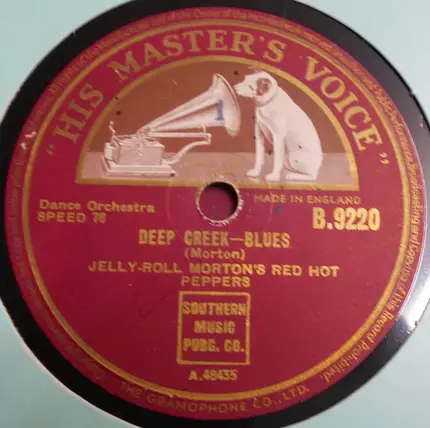 Jelly Roll Morton Trio / Jelly Roll Morton's Red Hot Peppers - Shreveport-Stomp / Deep Creek-Blues