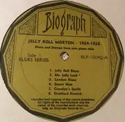 LP - Jelly Roll Morton - 1924-1926 Blues And Stomps From Rare Piano Rolls