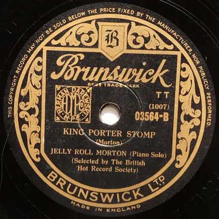 Jelly Roll Morton - The Pearls / King Porter Stomp