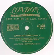 10'' - Jelly Roll Morton - Classic Jazz Piano Volume One