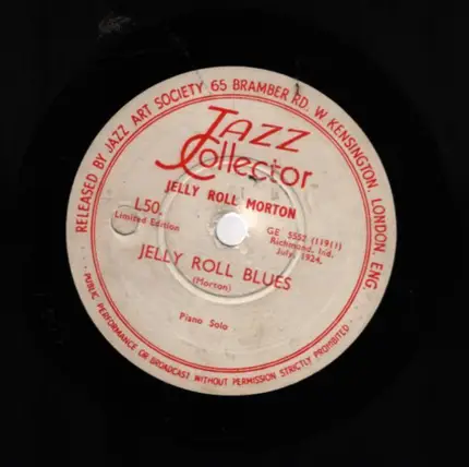 Jelly Roll Morton - Jelly Roll Blues / Big Fat Ham