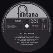 LP - Jelly Roll Morton - Piano Solos - Mono