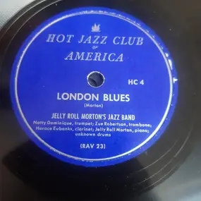 Jelly Roll Morton's Jazz Band - London Blues / Some Day Sweetheart