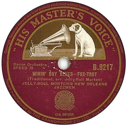 Jelly Roll Morton's New Orleans Jazzmen - Oh, Didn't He Ramble / Winin' Boy Blues