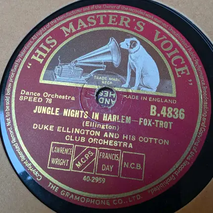 Jelly Roll Morton's Red Hot Peppers / Duke Ellington And His Cotton Club Orchestra - That'll Never Do / Jungle Nights In Harlem