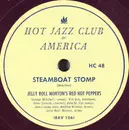 10'' - Jelly Roll Morton's Red Hot Peppers - Steamboat Stomp / Smoke-House Blues - purple opaque vinyl, 78 rpm