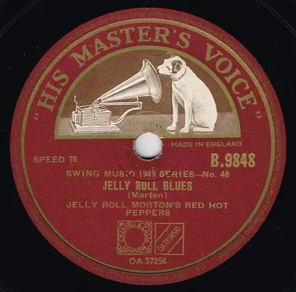 Jelly Roll Morton's Red Hot Peppers - Doctor Jazz Stomp / Jelly Roll Blues