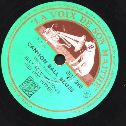 Jelly Roll Morton's Red Hot Peppers - Steamboat Stomp / Cannon Ball Blues