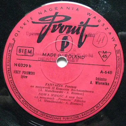 Jerzy Połomski - Pożegnalny Koncert