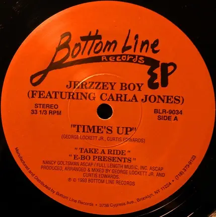 Jerzzey Boy - Times Up