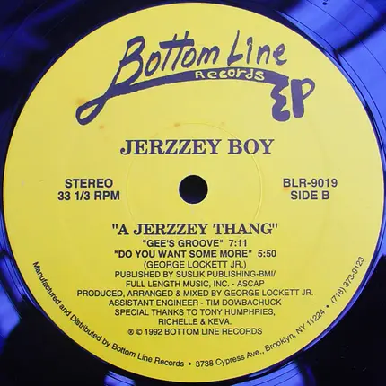 Jerzzey Boy - A Jerzzey Thang