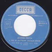 7inch Vinyl Single - Jeremy Faith & The St Mathews Church Choir - You Are My Lord 'J' / You Can Be The Man