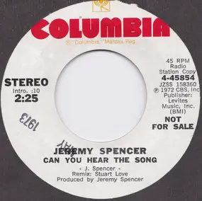 Jeremy Spencer And The Children - Can You Hear The Song