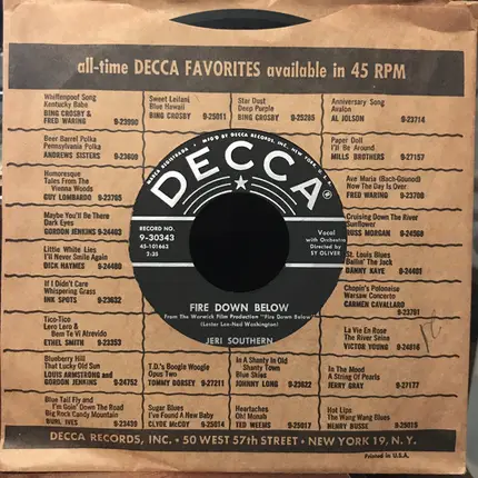 Jeri Southern - How Did He Look