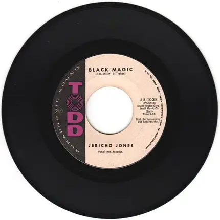 Jericho Jones - Can A Young Love (Turn To Old Love Overnight) / Black Magic