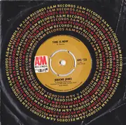 7inch Vinyl Single - Jericho Jones - Time Is Now - 4 Prong Centre