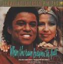 12inch Vinyl Single - Jermaine Jackson And Pia Zadora - When The Rain Begins To Fall