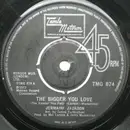 7inch Vinyl Single - Jermaine Jackson - The Bigger You Love (The Harder You Fall)