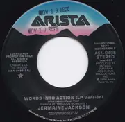 7inch Vinyl Single - Jermaine Jackson - Words into action/ Our love story