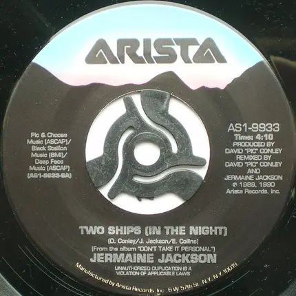 Jermaine Jackson - Two Ships (In The Night)