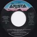 7inch Vinyl Single - Jermaine Jackson - Words Into Action