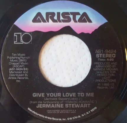 Jermaine Stewart - We Don't Have To Take Our Clothes Off