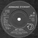 7inch Vinyl Single - Jermaine Stewart - Get Lucky - Paper Labels