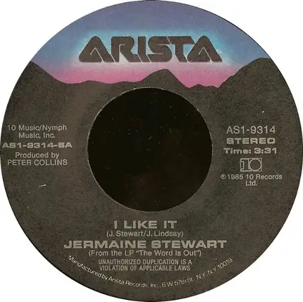 Jermaine Stewart - I Like It