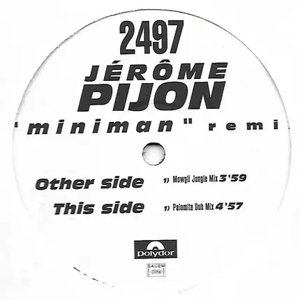 Jérôme Pigeon - Miniman (Remix)