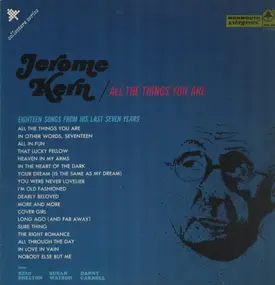Jerome Kern - All The Things You Are