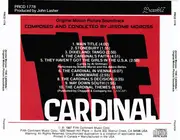 CD - Jerome Moross - The Cardinal (Original Motion Picture Soundtrack)