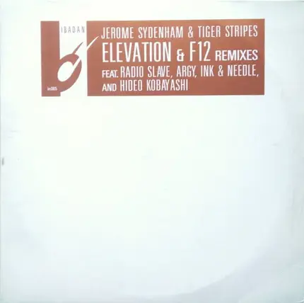 Jerome Sydenham & Tiger Stripes - ELEVATION & F12 REMIXES