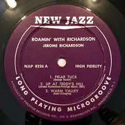 LP - Jerome Richardson - Roamin' With Richardson - Mono, 1st Press
