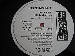 Jeronymo - Le Donne