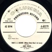 Jerri Adams - Two's A Crowd (When Only One's In Love)