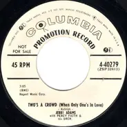 Jerri Adams With Percy Faith & His Orchestra - Two's A Crowd (When Only One's In Love)