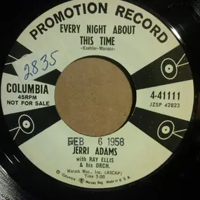 Jerri Adams - Every Night About This Time / My Heart Tells Me